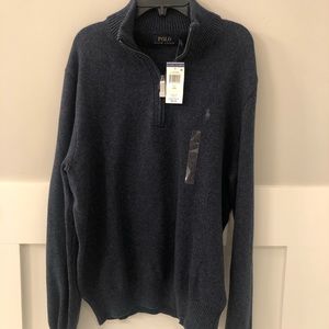 Ralph Lauren Polo. Navy - Large. Brand-new, tags still on. Smoke free home.